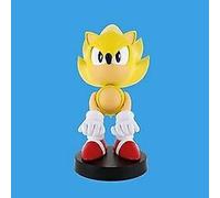 Figura Porta Smartphone / Controlador Sonic Super Sonic Cable Guys + USB
