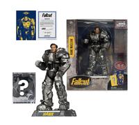 Fallout Movie Maniacs Action Figure Hank Maclean (Season 2) (Red Platinum Edition) 17 cm