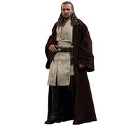 Figura Qui-Gon Jinn 32 cm. Star Wars: Episodio I. Masterpiece. Con luz. Escala 1:6. Hot Toys