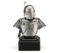 Figura real con licencia oficial de Royal Selangor Star Wars Boba Fett Bust Roya