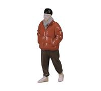 Figura realista de 1:32 personas pintada a mano, mini proyectos de bricolaje, diseño de ferrocarril, estilo D