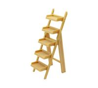Figura realista de almacenamiento con diseño 3D, escalera impresa en 3D para muebles de casa de muñecas, escena en miniatura, accesorio de paisaje, modelo de manualidades, accesorio de proyecto