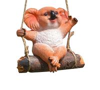 ＡＷＨＡＯ Figura Realista de Animal Golden Retriever Estatuita de Animal Modelo PVC con Detalles Precisos para Decoración Regalo Exhibición Colección, Coala