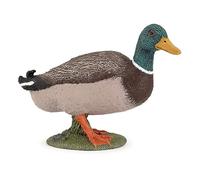 Figura Realista de Pato Azulón, Colección Vida en la Granja, Niños 3+