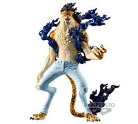 Banpresto Figura de Acción Rob Lucci One Piece - King Of Artist - Awakening Ver. 19cm - Multicolor BP89652P - Figura Coleccionable - Ideal para los fanaticos del Anime