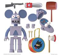 Figura Robot Pica (itchy) Los Simpsons Articulada 18 Cms