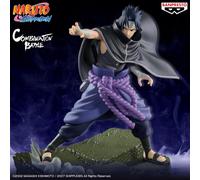 Banpresto Figura de Accion Sasuke Uchiha Naruto Shippuden - Combination Battle 15cm - BP30022P Multicolor - Figura Coleccionable - Ideal para los fanáticos del Anime