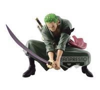 Figura Scultures Big Zoukeio 4 Zoro One Piece 13cm Merchandising standard