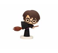 Figura sd toys harry potter mini harry potter volando con nimbus y con capa negra