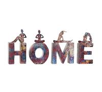 FIGURA SET 4 RESINA 11,5X4,5X23 HOME YOGA