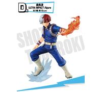 Figura Shoto Todoroki Ultra Impact Premio Ichiban kuji 15 cm