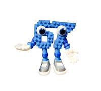 Figura Six Seven 67 Colección Steal & Brainrot - Estatua Decorativa Impresa en 3D y Ensamblada a Mano - Diseño Geométrico Moderno, 13cm Altura