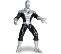 Figura SPIDER MAN ARMADO Armadura Plata 25cm Hombre Araña Original F5087