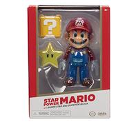 Figura Star Power Mario Gold Super Mario Bros 10CM