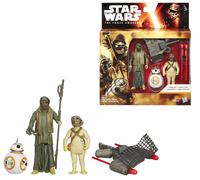 FIGURA STAR WARS Paquete De 3 BB-8 Thug Chatarra De Jakku 10cm STAR WARS Hasbro