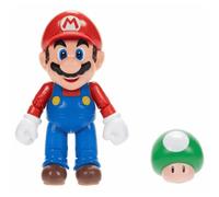 Figura Super Mario con champiñon verde vida extra WAVE 40 Jakks Pacific
