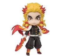 Figura tamashii nations demon slayer kimetsu no yaiba kyojuro rengoku flame breathing mugen train figuarts mini