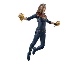Figura tamashii nations sh figuarts marvel the marvels capitana marvel