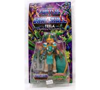 Masters of the Universe MOTU Turtles of Grayskull Teela, Figura de acción con accesorios de batalla, inspirado en las Tortugas Ninja, juguete regalo para niños y niñas +6 años, HTH15