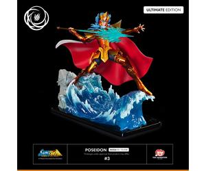 Figura tsume art saint seiya poseidon resina escala 1 - 6 ikigai
