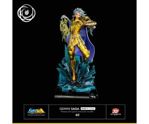 Figura tsume arts saint seiya gemini saga resina escala 1 - 6 ikigai
