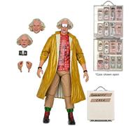 Figura Ultimate Doctor Doc Brown Maletín Dinero 20cm Retorno Al Futuro Neca
