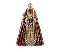 Figura Virgen de la Candelaria de Resina Pintada a Mano 40 cm