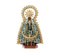Figura Virgen de Regla patrona de Chipiona, los Marineros y Gente del mar de Resina Pintada a Mano de 17 cm