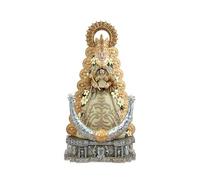Figura Virgen del Rocio Resina Pintada a Mano 15 cm