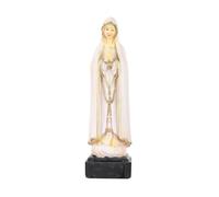 Figura Virgen Esperanza Macarena, Virgen de Fátima, Virgen del Carmen, Virgen del Rocío. Estatua de la Virgen Hecha con Resina. Figura Religiosa, Decoración Religiosa (Virgen de Fátima 17cm)