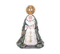 Figura Virgen Esperanza Macarena, Virgen de Fátima, Virgen del Carmen, Virgen del Rocío. Estatua de la Virgen Hecha con Resina. Figura Religiosa, Decoración Religiosa (Virgen Macarena 22 cm)
