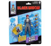 Figura Viuda Negra Black Widow Marvel Legends Series 15cm