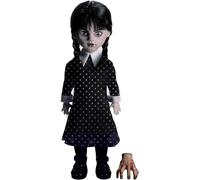 Mezco Muñeca LDD Presents Wednesday Negro/Blanco, 100% plástico, en Caja de Rega
