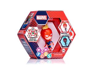 Figura wow! pod marvel - captain marvel