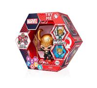 WOW! PODS - Colección Marvel - Loki - Figura Coleccionable con luz y Sensor de Movimiento (Deqube 918MVL101606)