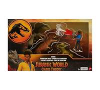 Figuras articuladas de dinosaurio Darius, paquete de 3 Jurassic World