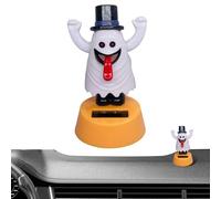 Figuras bailando alimentadas por energía solar - Coche bailando para salpicadero | Animados dibujos animados Halloween Dashboard Accesorios para Automóvil Coche Sala de estar Dormitorio Hogar Viaje
