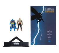 Figuras Batman + Líder Mutante + Cómic + Display El Caballero Oscuro Regresa 8 cms