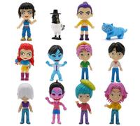 Figuras Cazadores Demonios del KPOP, Un Lindo Divertido Juego Modelos Coleccionables for Fans Halloween Cumpleaños(12pcs)