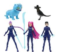 Figuras Cazadores Demonios del KPOP, Un Lindo Divertido Juego Modelos Coleccionables for Fans Halloween Cumpleaños(5pcs)
