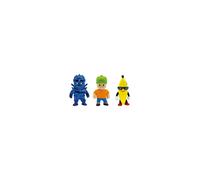 Figuras coleccionables extensibles - Bizak - Lote de 3 - 25 cm - Stumble Guys - Multicolor - Elástico - Extensible