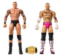 Figuras de acci n y accesorios Mattel WWE Main Event Championship Showdown, paquete de 2, serie n. 19, set coleccionable CM Punk vs Randy Orton