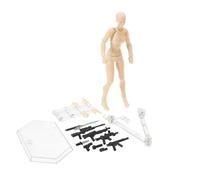Figuras de acción articuladas - Modelo posable articulado, conjunto de muñecas de movimiento stop | Plantilla de figura para la práctica del dibujo, referencia fotográfica para artistas, mini figura