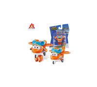 Figuras de acción de avión Super Wings S5 de 2 pulgadas, minitransformadores de deformación Transform-a-Bots