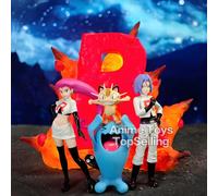 Figuras de Acción del Equipo Rocket de Pokémon, Figuras de PVC de Colección, Juguetes para Regalo de 3-11 cm Rocket Team
