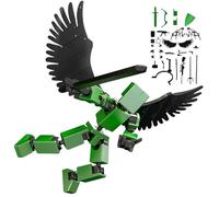Figuras de acción genial: juguetes conjuntos móviles educativos de bricolaje, figuras de construcción de niños, juego de construcción creativa para niños | Figura de acción interactiva para el aula de