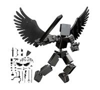 Figuras de acción geniales - DIY Educational Movable Joint Toys, Figuras de construcción, Kids Creative Construction Play | Interactive Action Figure for Home School Classroom | Portable Educational
