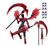 Figuras De Acción Geniales, Figuras De Acción Totalmente Articuladas, Figura De Héroes De Acción | Maniquí Impreso En De Robot Móvil con Múltiples Articulaciones, Decoraciones De Acción De Robot