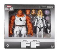 Figuras de acción Hasbro Marvel Legends Future Foundation Thing e Invisible Woman 15 cm