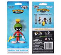 BendyFigs The Noble Collection Looney Tunes Mini Marvin The Martian - Figura de muñeca Flexible en Miniatura de 4 Pulgadas (11 cm)